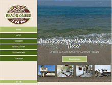 Tablet Screenshot of beachcomberinn.net
